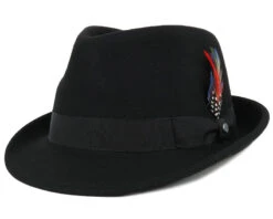 Woolfelt Black Trilby - Stetson