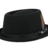 Pork Pie Woolfelt Black - Stetson