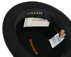 Pork Pie Woolfelt Black - Stetson -Stetson 11967 3