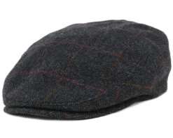 Kent Wool EF Herringbone Flat Cap - Stetson