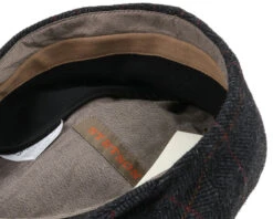Kent Wool EF Herringbone Flat Cap - Stetson -Stetson 11989 3