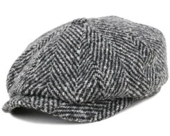 Hatteras Herringbone WV Flat Cap - Stetson