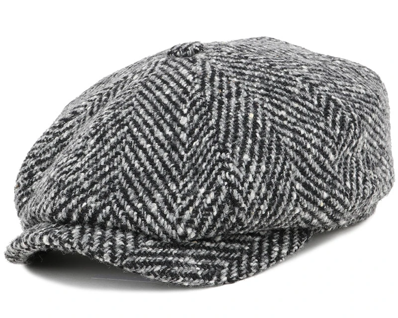 Hatteras Herringbone WV Flat Cap - Stetson 1 Hatteras Herringbone WV Flat Cap - Stetson