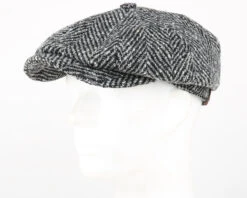 Hatteras Herringbone WV Flat Cap - Stetson 7 Hatteras Herringbone WV Flat Cap - Stetson -Stetson 12002 4