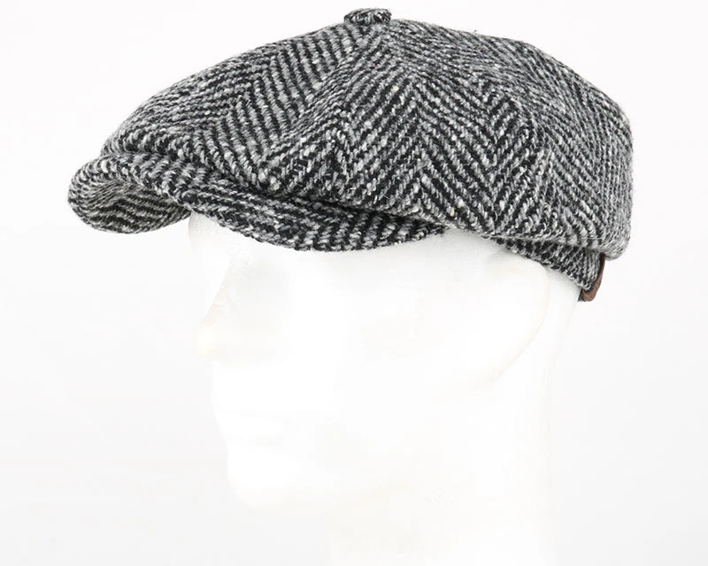 Hatteras Herringbone WV Flat Cap - Stetson 4 Hatteras Herringbone WV Flat Cap - Stetson - Image 4