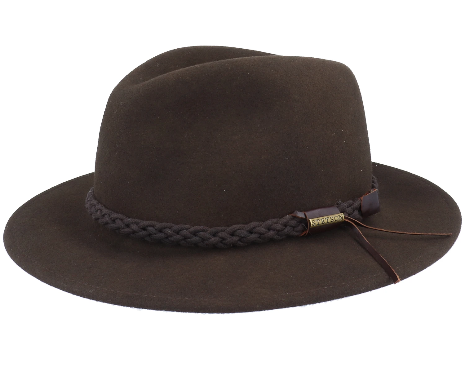 Tller Vitafelt Brown Fedora - Stetson 1 Tller Vitafelt Brown Fedora - Stetson
