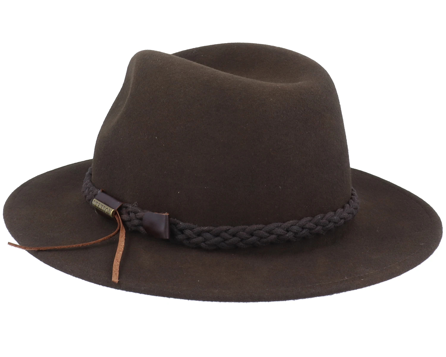 Tller Vitafelt Brown Fedora - Stetson 2 Tller Vitafelt Brown Fedora - Stetson - Image 2