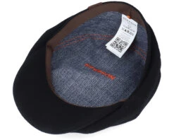 Hatteras Wool/Cashmere Black Flat Cap - Stetson 8 Hatteras Wool/Cashmere Black Flat Cap - Stetson -Stetson 4043898012409 4