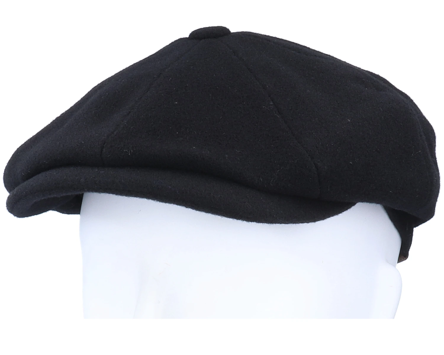 Hatteras Wool/Cashmere Black Flat Cap - Stetson 5 Hatteras Wool/Cashmere Black Flat Cap - Stetson - Image 5