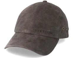 Baseball Cap Pigskin Braun Adjustable - Stetson