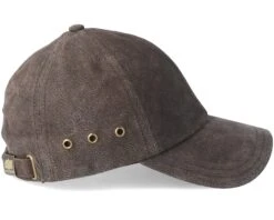 Baseball Cap Pigskin Braun Adjustable - Stetson -Stetson 4043898018319 3