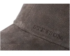 Baseball Cap Pigskin Braun Adjustable - Stetson -Stetson 4043898018319 5 scaled