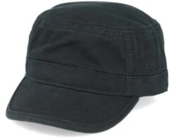 Army Cotton Black Fitted - Stetson