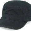 Army Cotton Black Fitted - Stetson