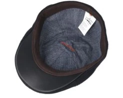 Texas Cotton Knit Navy Flat Cap - Stetson -Stetson 4043898219860 4