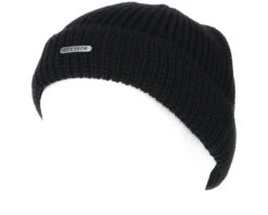 Wool Black Beanie - Stetson -Stetson 4043898223003 3