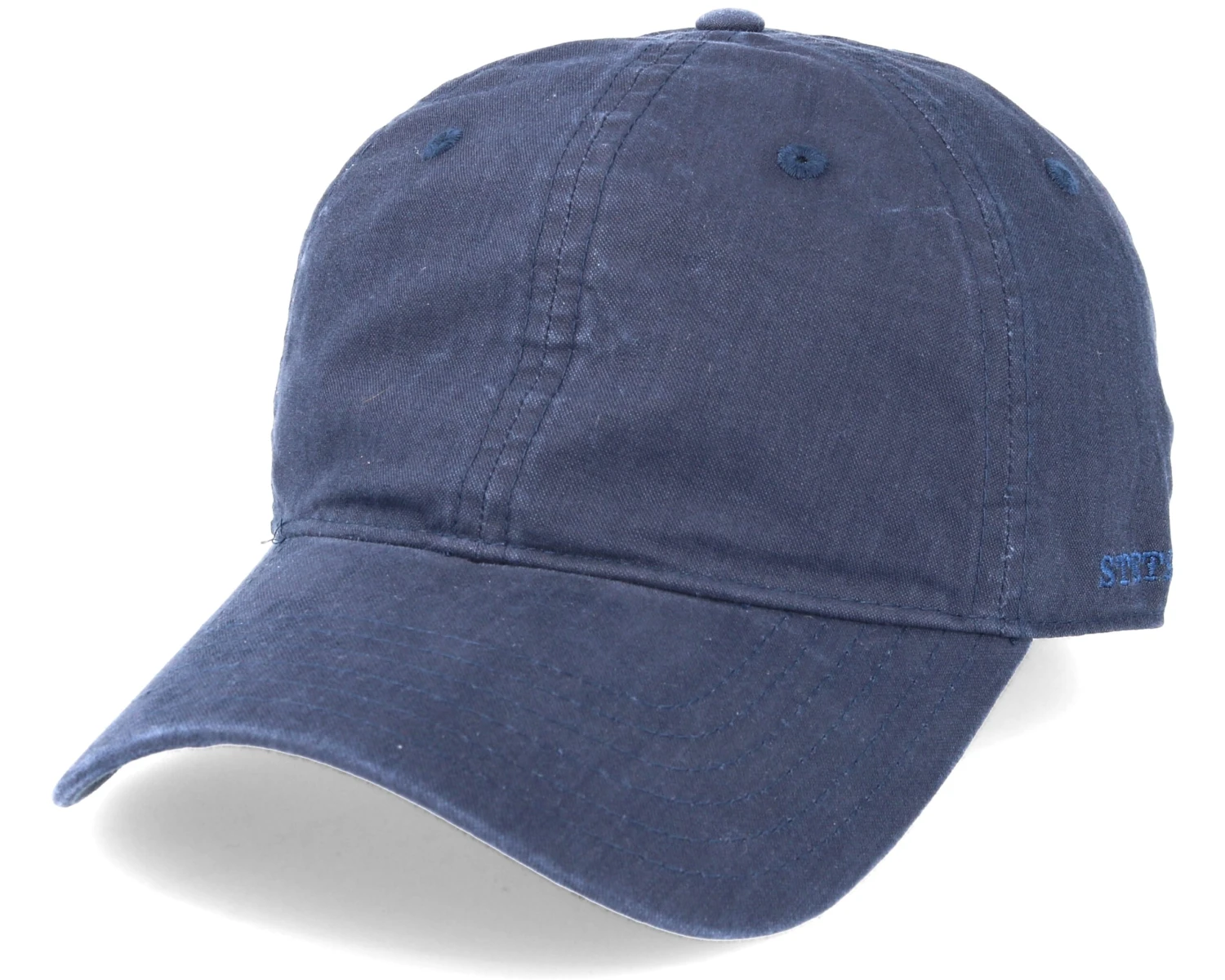Baseball Delave Organic Cotton Navy Fitted - Stetson 1 Baseball Delave Organic Cotton Navy Fitted - Stetson