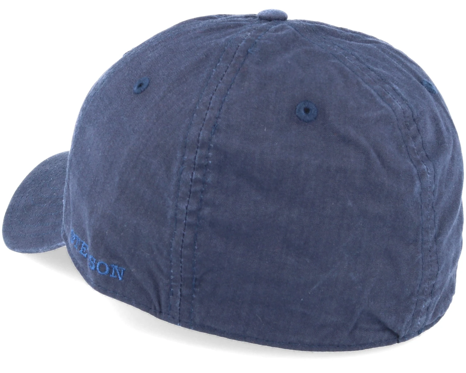 Baseball Delave Organic Cotton Navy Fitted - Stetson 2 Baseball Delave Organic Cotton Navy Fitted - Stetson - Image 2