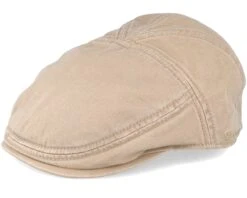 Ivy Cap Beige Flatcap - Stetson