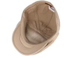 Ivy Cap Beige Flatcap - Stetson -Stetson 4043898366700 4
