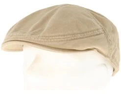 Ivy Cap Beige Flatcap - Stetson -Stetson 4043898366700 5