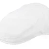 Ivy Cotton White Flat Cap - Stetson