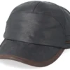 Baseball Cap Cow Hide Brown Ear Flap - Stetson