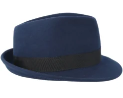 Woolfelt Navy Trilby - Stetson -Stetson 4043898392693 3 scaled