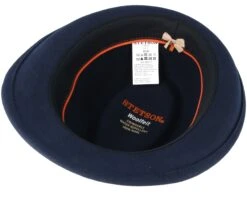 Woolfelt Navy Trilby - Stetson -Stetson 4043898392693 4