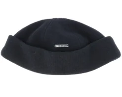 Docker Wool/Cashmere Black Beanie - Stetson