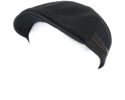 Duck Cap Cowhide Black Flat Cap - Stetson 9 Duck Cap Cowhide Black Flat Cap - Stetson -Stetson 4043898396462 4 scaled