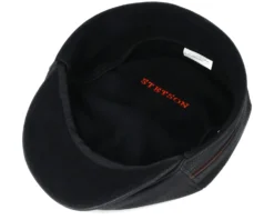 Duck Cap Cowhide Black Flat Cap - Stetson 11 Duck Cap Cowhide Black Flat Cap - Stetson -Stetson 4043898396462 6 scaled