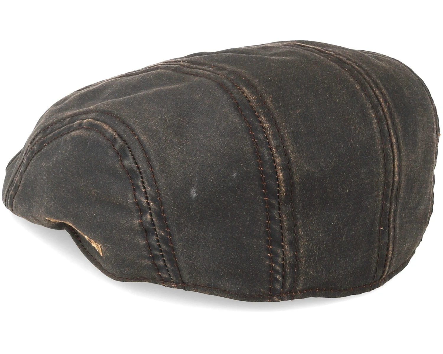 Ivy Cap Co/Pe Dark Brown Flat Cap - Stetson 2 Ivy Cap Co/Pe Dark Brown Flat Cap - Stetson - Image 2