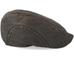Ivy Cap Co/Pe Dark Brown Flat Cap - Stetson 7 Ivy Cap Co/Pe Dark Brown Flat Cap - Stetson -Stetson 4043898444897 3