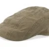Ivy Delave Organic Cotton Olive Flat Cap - Stetson
