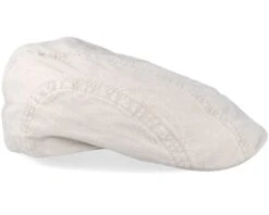 Ivy Delave Organic Cotton Beige Flat Cap - Stetson -Stetson 4043898445245 3