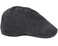Texas Organic Cotton Dark Grey Flat Cap - Stetson -Stetson 4043898554961 3