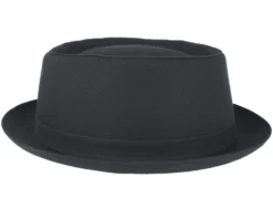 Cotton Black Pork Pie - Stetson -Stetson 4043898555081 3 scaled