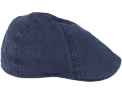Texas Organic Cotton Navy Flat Cap - Stetson -Stetson 4043898561686 3 scaled