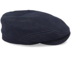 Driver Cap Linen 1 Black Flat Cap - Stetson 7 Driver Cap Linen 1 Black Flat Cap - Stetson -Stetson 4043898562331 3