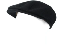 Kent Wool/Cashmere Black Flat Cap - Stetson -Stetson 4043898583596 5 scaled