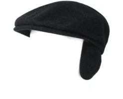 Kent Wool/Cashmere Black Flat Cap - Stetson -Stetson 4043898583596 6 scaled
