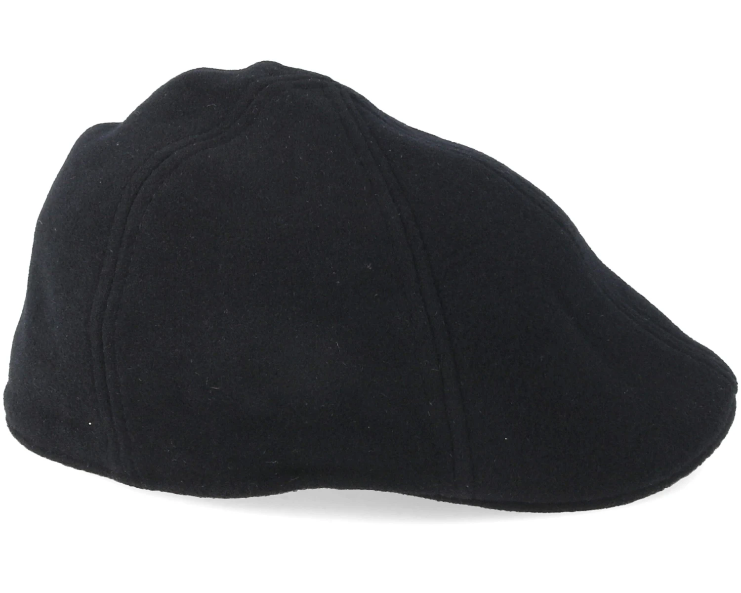 Texas Wool/Cashmere Black Flat Cap - Stetson 3 Texas Wool/Cashmere Black Flat Cap - Stetson - Image 3
