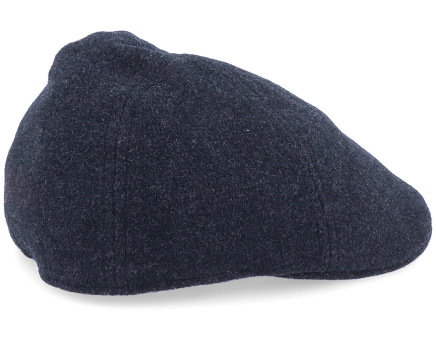 Texas Wool/Cashmere Ear Flap 2 Black Flat Cap - Stetson 3 Texas Wool/Cashmere Ear Flap 2 Black Flat Cap - Stetson - Image 3