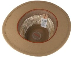 Seagrass Traveller Beige/Brown Straw - Stetson -Stetson 4043898655927 4