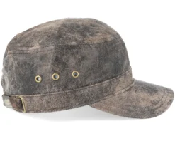 Army Pigskin Dark Brown Adjustable - Stetson -Stetson 4043898722629 3 scaled