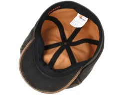 6-Panel Cap Co/Pes Schwarz Flatcap - Stetson -Stetson 4043898723688 4 scaled