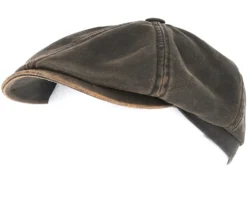 6-Panel Cap Co/Pes Schwarz Flatcap - Stetson -Stetson 4043898723688 5 scaled