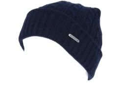Wool Navy Beanie - Stetson -Stetson 4043898742818 3 scaled