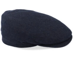 Driver Cap Wool Black Flat Cap - Stetson -Stetson 4043898744324 3
